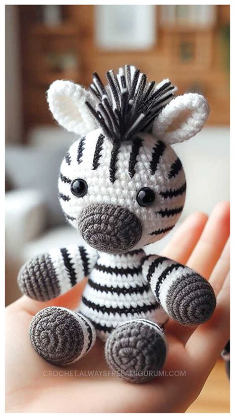 Amigurumi Zebra Crochet Free Pattern Amigurumi