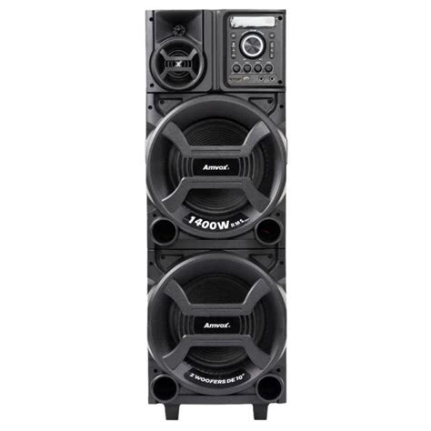 Caixa Amplificada Amvox ACA 1005 Titan 1000w RMS Auto Falante Potente