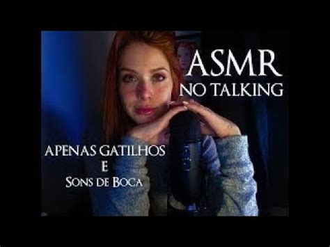 Asmr No Talking Apenas Mouth Sounds Sons De Boca Tapping