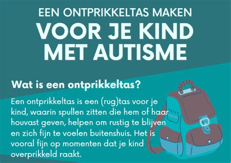 Printable Ontprikkeltas Maken Autisme Ouderacademie