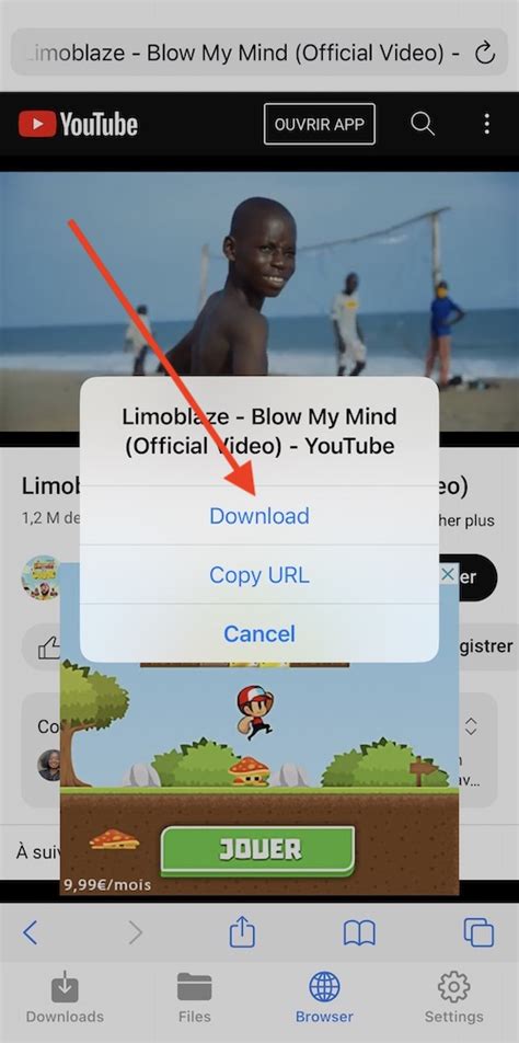 Iphone Comment T L Charger N Importe Quelle Vid O Youtube En Mp