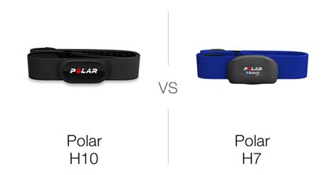 Polar H10 vs H7 Comparison - WearVS