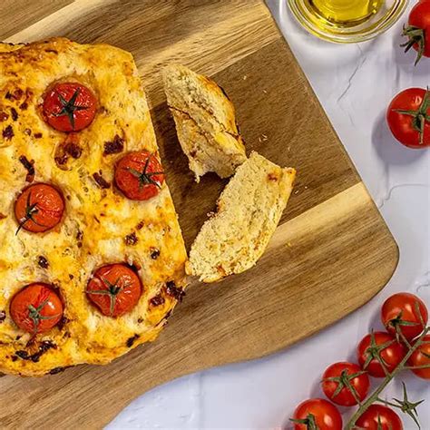 Cherry Tomato Focaccia Ohmydish