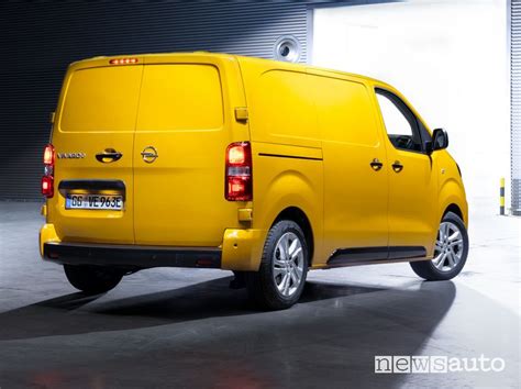 Opel Vivaro E Elettrico Caratteristiche Del Furgone Con Batteria