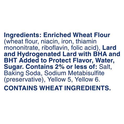 Pillsbury Pie Crusts Regular Ingredients