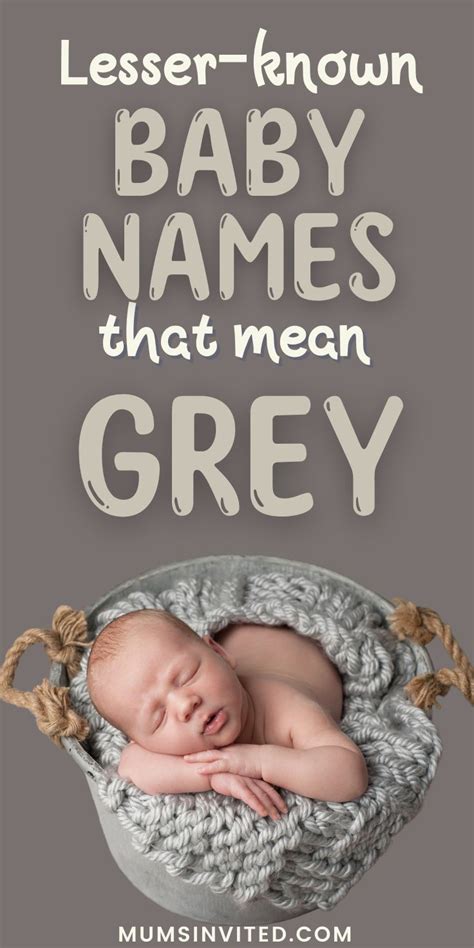 50 Names That Mean Grey Gray Or Silver