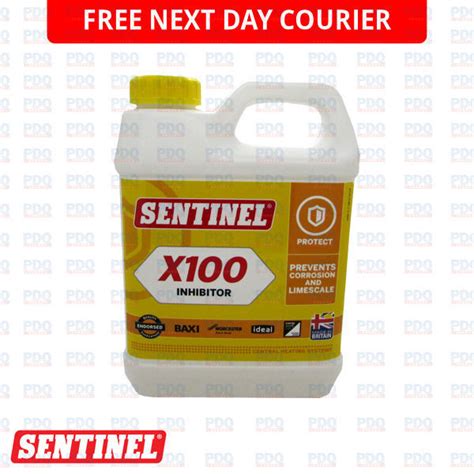 Sentinel X100 Central Heating System Corrosion Inhibitor 1 L Scale Boiler New Ebay