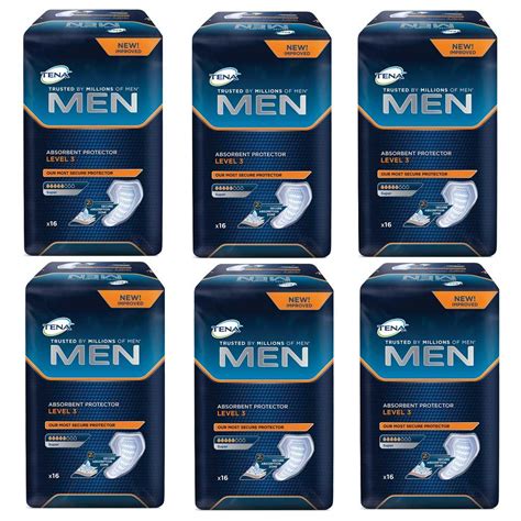 Tena Men Level Pads Bulk Saver Packs Of