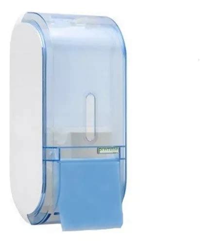 Dispenser Suporte Porta Sabonete L Quido Lcool Gel Azul Mercadolivre