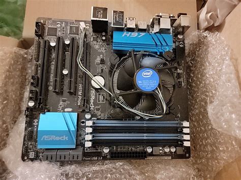 Asrock H97m Pro4 Lga1150 H97 Ddr3 Matx Heatsink No Cpu Ebay