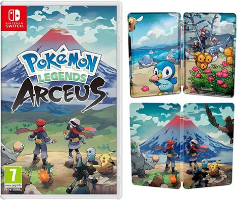 Pokemon Legende Arceus Nintendo Switch Dition Collector Steelbook