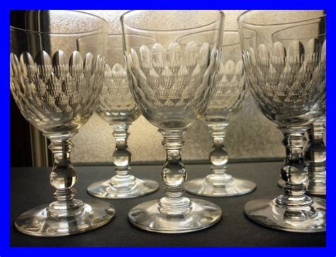 Verres A Porto Cristal De Baccarat Decaze