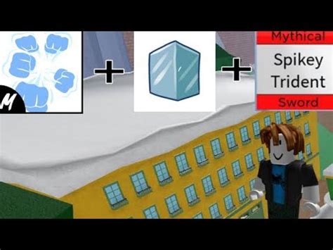 Combo Superhuman Ice Fruit E Spikey Trident Blox Fruits YouTube