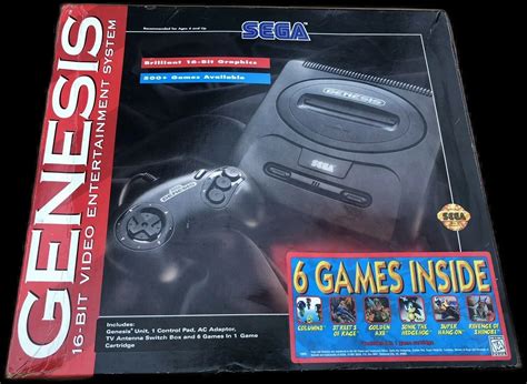 Sega Genesis Model 2 6 Pak Bundle Consolevariations