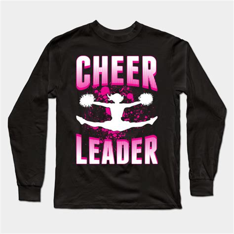 Cheerleader Cheerleading Long Sleeve T Shirt Teepublic