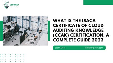 ¿qué Es La Certificación Isaca Certificate Of Cloud Auditing Knowledge