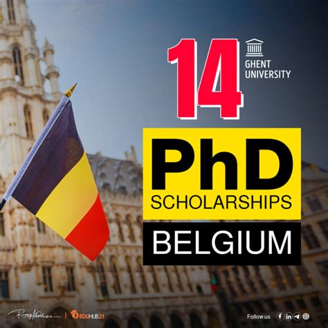 PhD Scholarships In Belgium 14 Fully Funded PhD At Ghent University