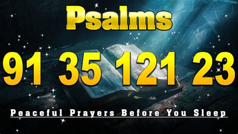 Night Prayer Psalm Psalm Psalm Psalm Peaceful