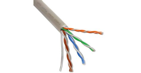 Cablu UTP CAT5E CUPRU 0 5mm 24AWG Rola 50 Metri ROVISION Pepita