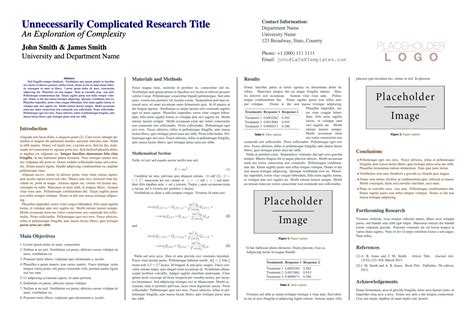 Scientific Poster Latex Template