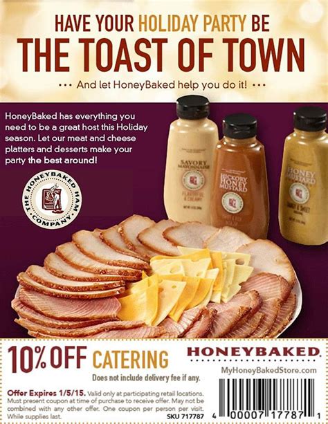 10 Off Catering At Honeybaked Ham Douglasville Yummy Lunches