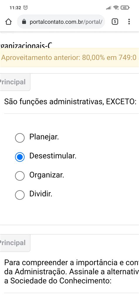 As Funções Administrativas São Exceto - As Funções Administrativas São Exceto - RETOEDU