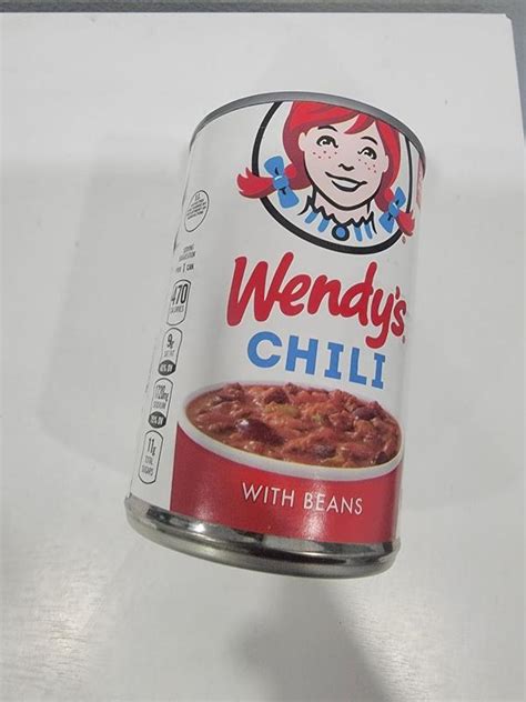 Wendy S Chili With Beans Canned Chili Off