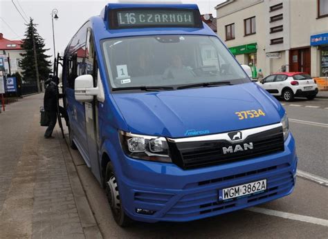 Czasowa Zmiana Trasy Autobus W Linii L Konstancin Jeziorna