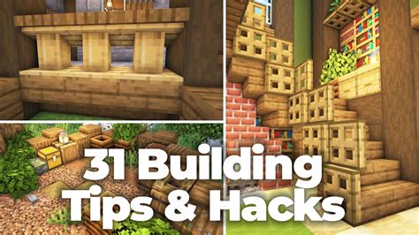 31 Minecraft Building Tips Tricks And Hacks You Must Try YouTube