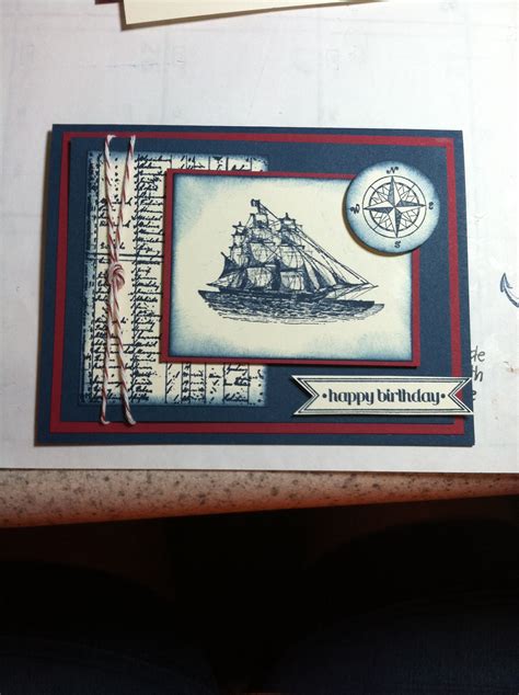 Nautical Birthday Birthday Cards For Men Nautical Birthday Birthday Cards