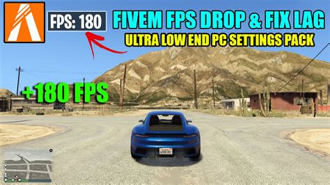 FiveM GTA V Ultra Low End PC Settings Pack 8GB RAM 100 FPS No