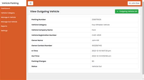 Vehicle Parking Management A Complete Management Solution To Manage