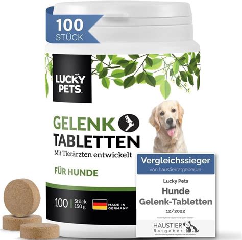 Gelenktabletten Hund I Testsieger I Made In Germany I Gr Nlippmuschel