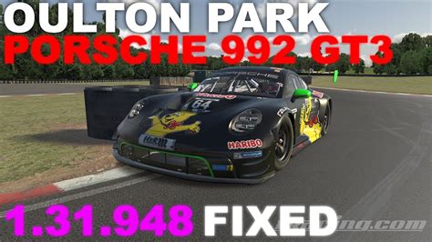 IRacing Porsche 992 GT3 Oulton Park FIXED Track Guide Hotlap