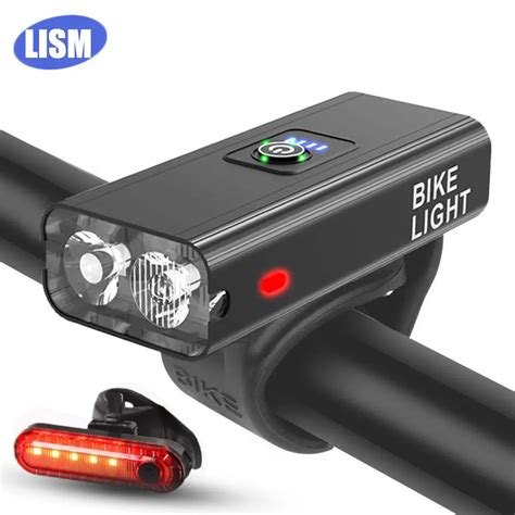 2400 Mah Bicycle Light 6 Modes Usb Bike Lights Ipx6 1500lm Power