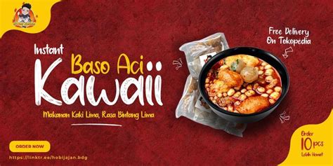 Banner Baso Aci Desain Makanan Ide Makanan Makanan