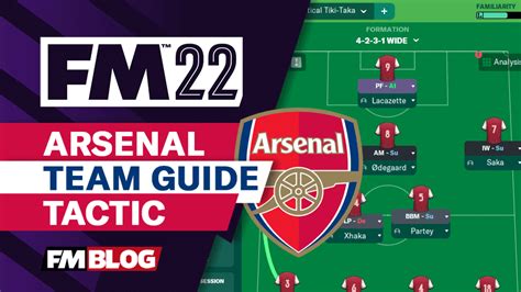 Fm Arsenal Tactic Team Guide