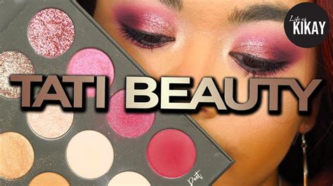 Simple Glittery Glam Tati Beauty Palette Makeup Tutorial YouTube