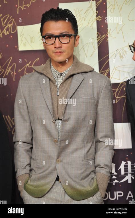 Hong Kong Singer And Actor Nicholas Tse Poses As He Arrives For The