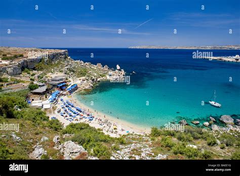 Cirkewwa Bay Paradise Beach Malta Hi Res Stock Photography And Images