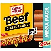 Oscar Mayer Classic Beef Hot Dogs - Shop Meat at H-E-B