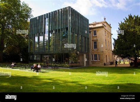 Rear gardens of Holburne Museum showing modern extension of original Georgian house Stock Photo ...