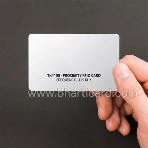 RFID Proximity TK4100 Card 125 KHz Size Micro At Rs 12 Piece In Sangli