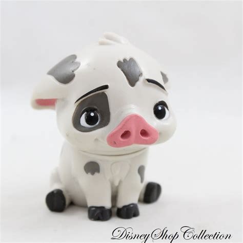 Figurine Pua Cochon Disney Vaiana Pvc Assis Triste Cm Disneysho