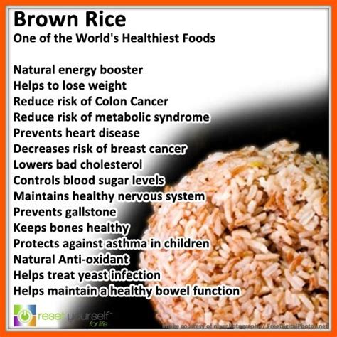 Discover The Health Benefits Of Brown Rice Superfood Healthyfood