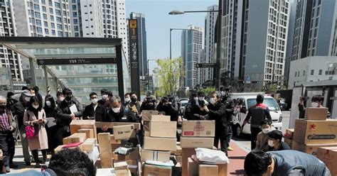 고덕동 아파트 택배 갈등 “알아서 찾아가세요”