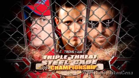 John Cena Vs The Miz Vs John Morrison Extreme Rules 2011 WWE 2K20