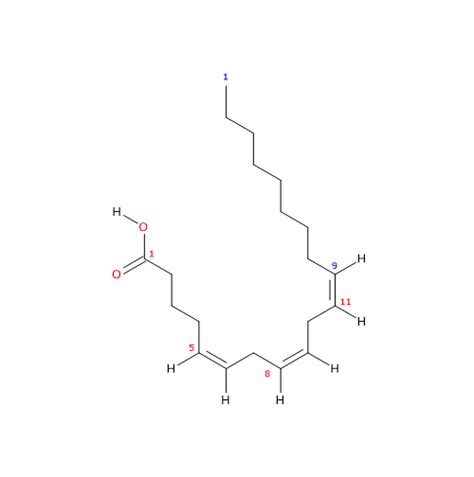 Omega Six Fa Molecular Structure