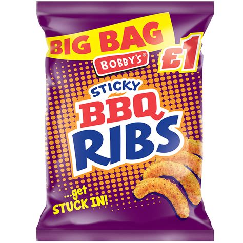 Big Bag Sticky Bbq Ribs Bobby S Foods