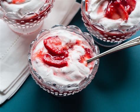 Simple Strawberries And Cream Recipe Good Life Eats